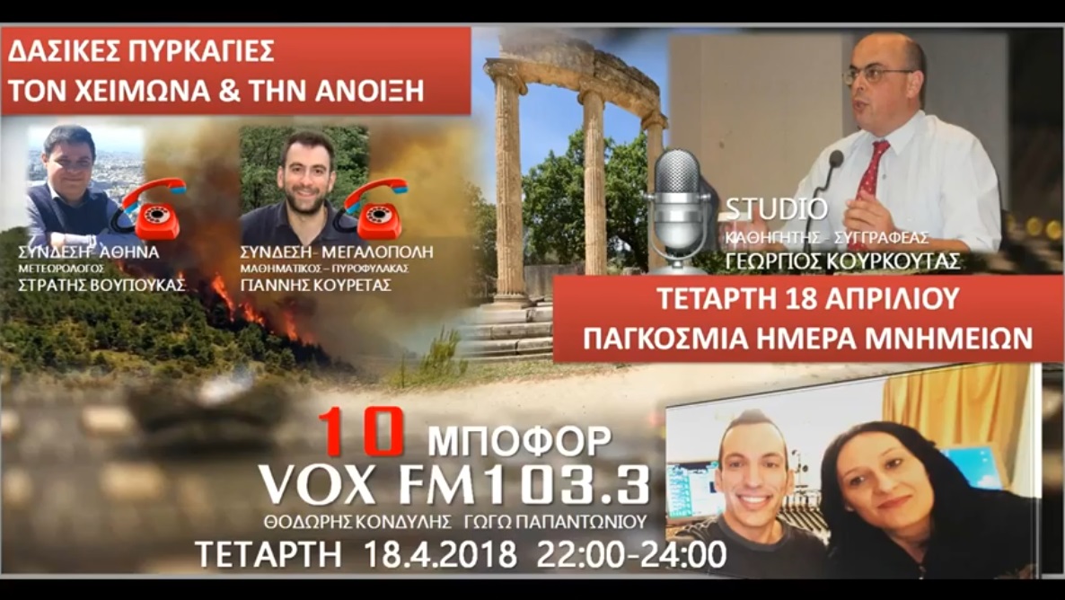 Read more about the article “10 μποφόρ” VOXFM 103,3 | Τετάρτη 18 Απριλίου 2018