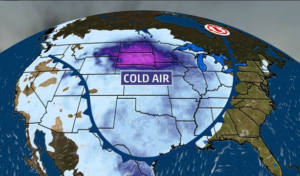 Read more about the article ΗΠΑ: Ακραία μετάβαση σε συνθήκες χειμώνα σε μόλις 24 ώρες