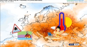 Read more about the article Κύμα ζέστης στην Ανατολική Ευρώπη και επικίνδυνα καιρικά φαινόμενα στην Δυτική Μεσόγειο