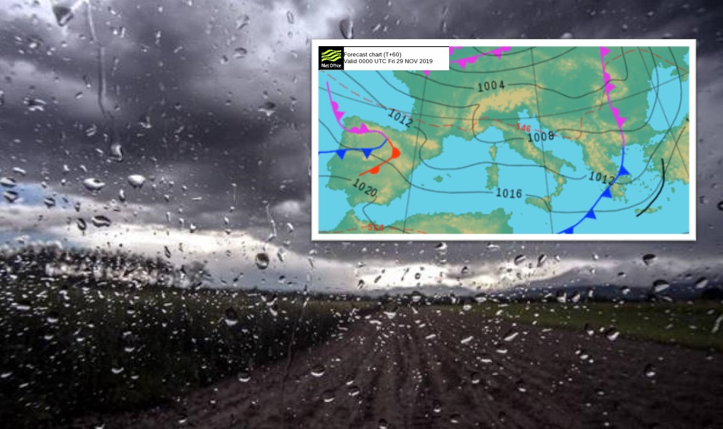 You are currently viewing Στα Δυτικά οι αξιόλογες βροχές τις τελευταίες ημέρες του Νοεμβρίου