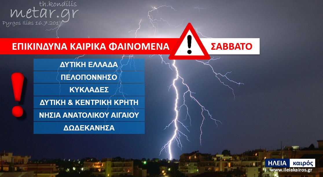 You are currently viewing Επικίνδυνα καιρικά φαινόμενα