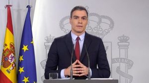 Read more about the article Έκτακτη Εξέλιξη: Με νέο διάγγελμα ο Ισπανός πρωθυπουργός κλείνει την χώρα (βίντεο)