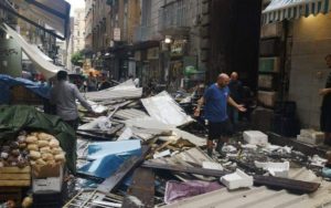 Read more about the article Ιταλία: Καταστροφές από τις σφοδρές καταιγίδες στη Νάπολη
