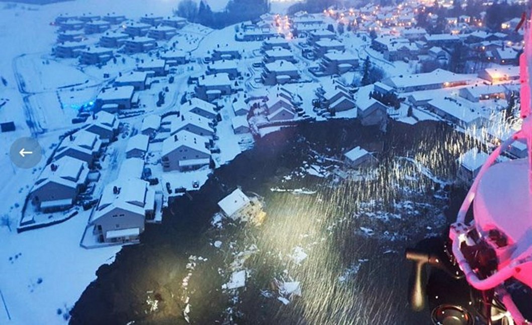 You are currently viewing Νορβηγία: Καταπλακώθηκε χωριό από κατολίσθηση – Δεκάδες οι αγνοούμενοι (βίντεο)